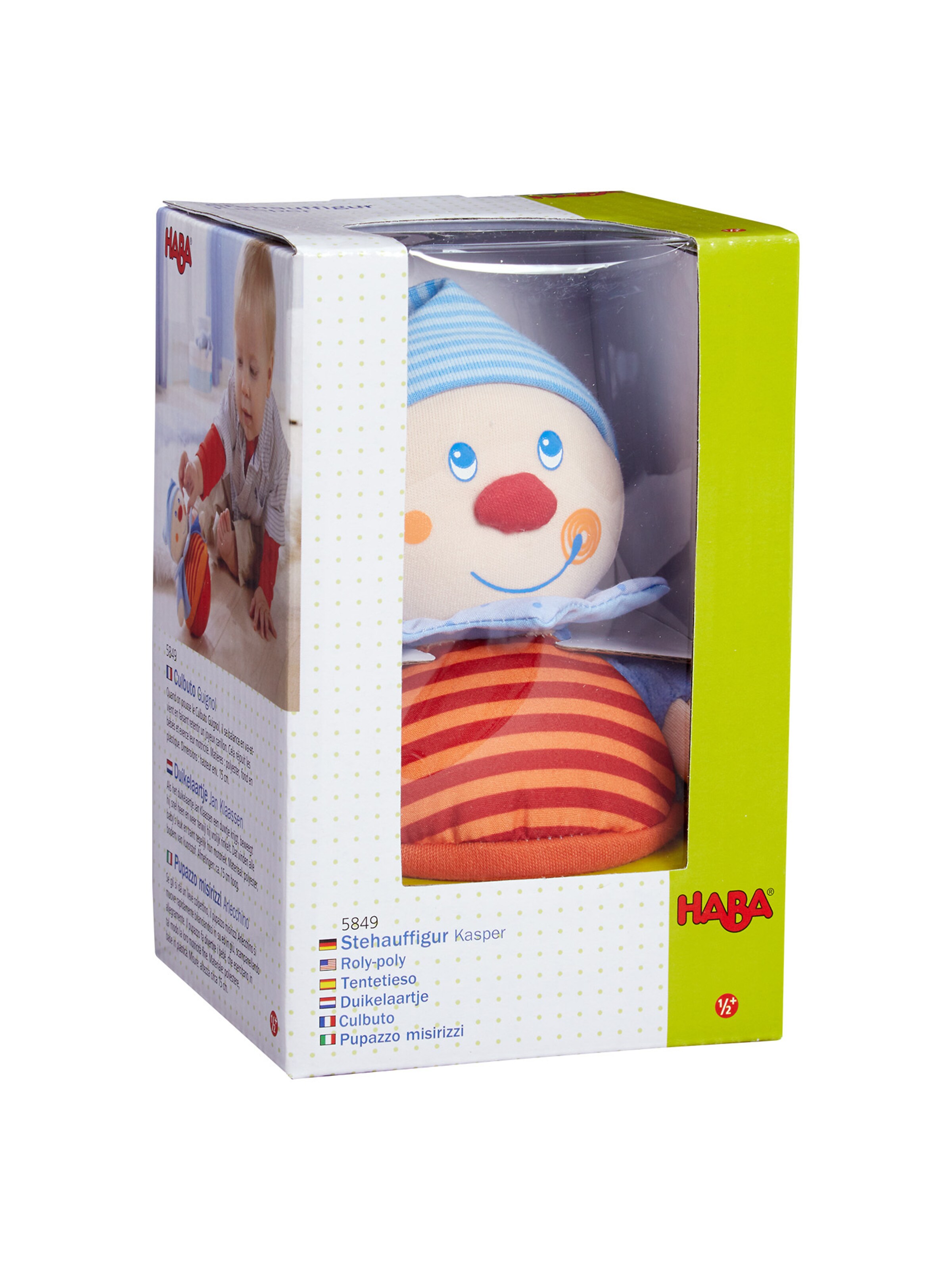HABA Stuffed animals ' Stehauffigur ' in Mixed colors: front