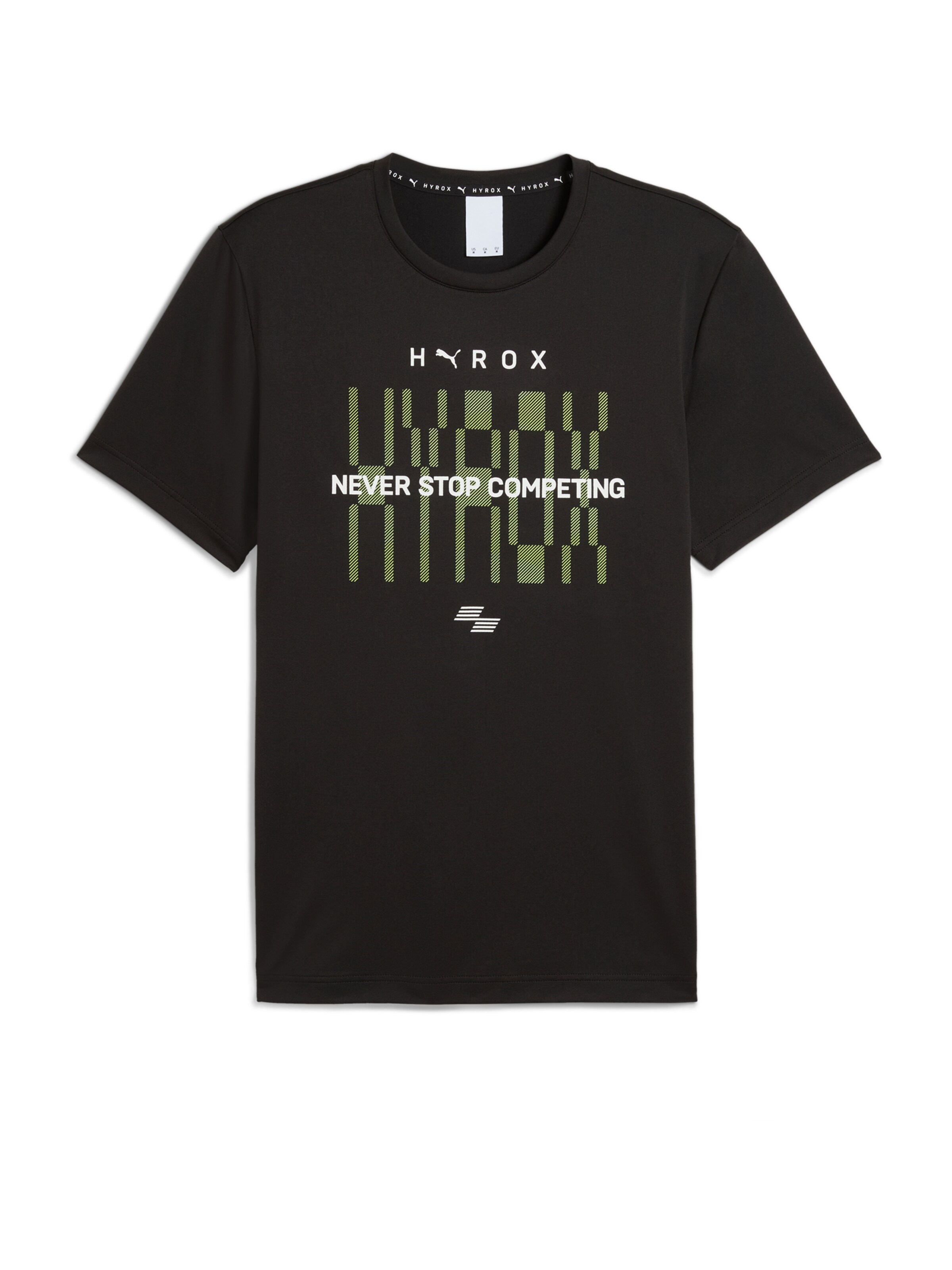 PUMA - Camisa funcionais 'Puma x Hyrox Tad' em preto: frente