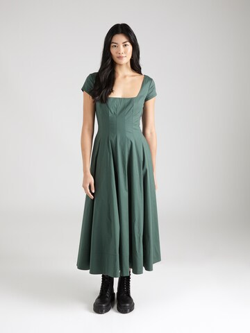 Robe 'Wells' Staud en vert : devant