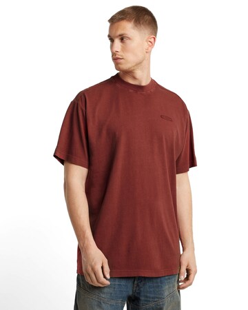 G-STAR Shirt in Rood: voorkant
