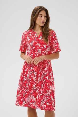 Cream Blousejurk 'CRTiah' in Rood: voorkant