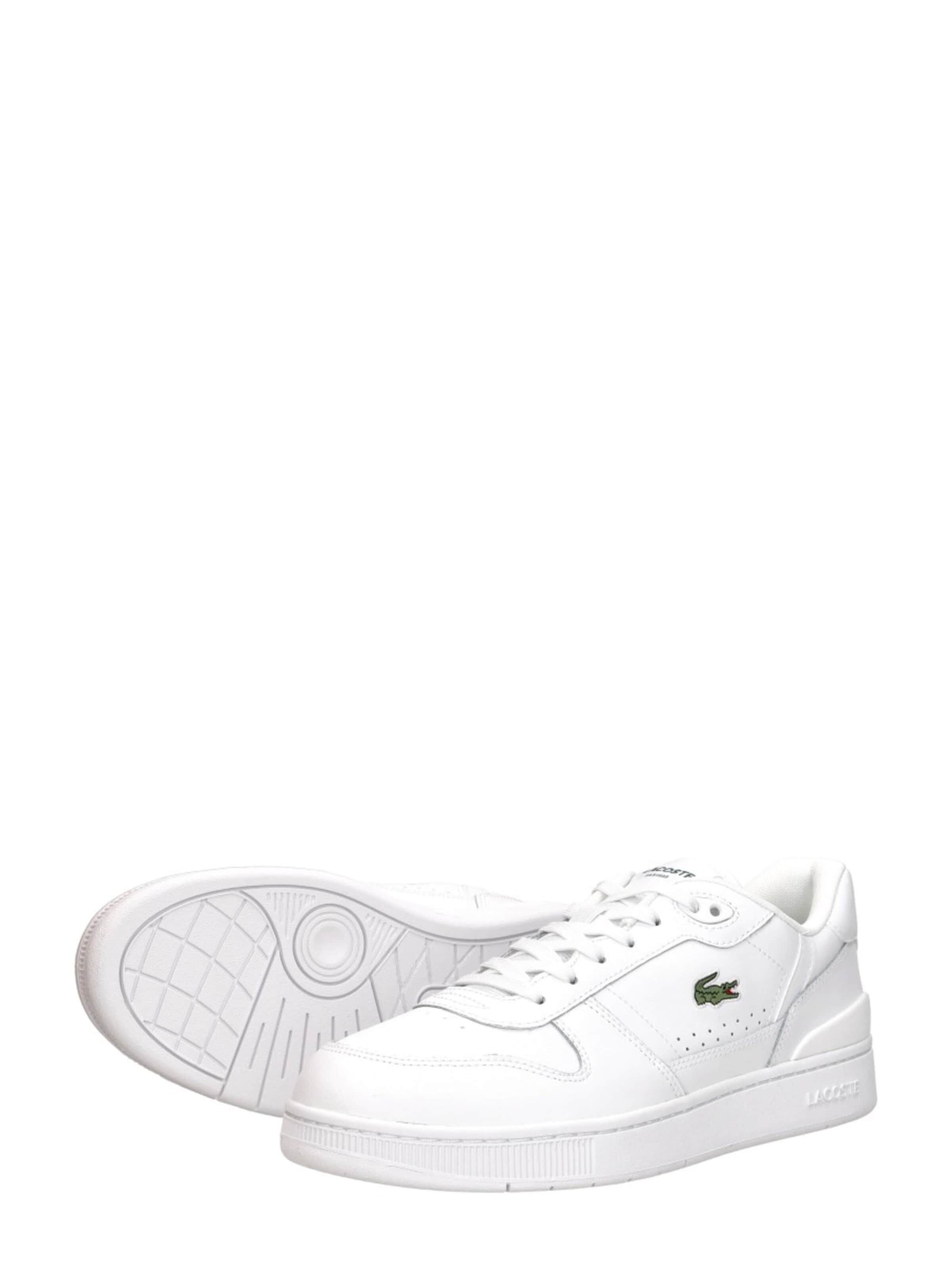Baskets basses 'T Clip' LACOSTE en blanc