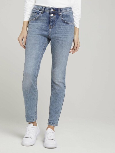 TOM TAILOR Jeans in de kleur Blauw, Modelweergave