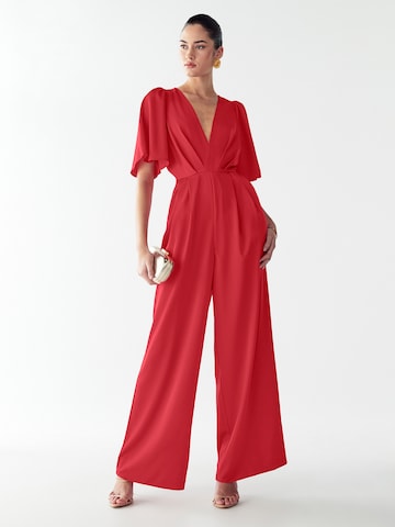 Willa Jumpsuit 'Omaha' i rød