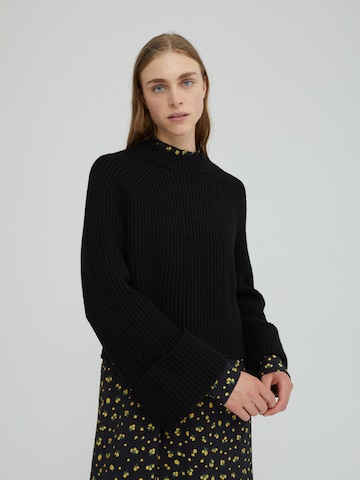 EDITED Sweater 'Brittany' in Black: front