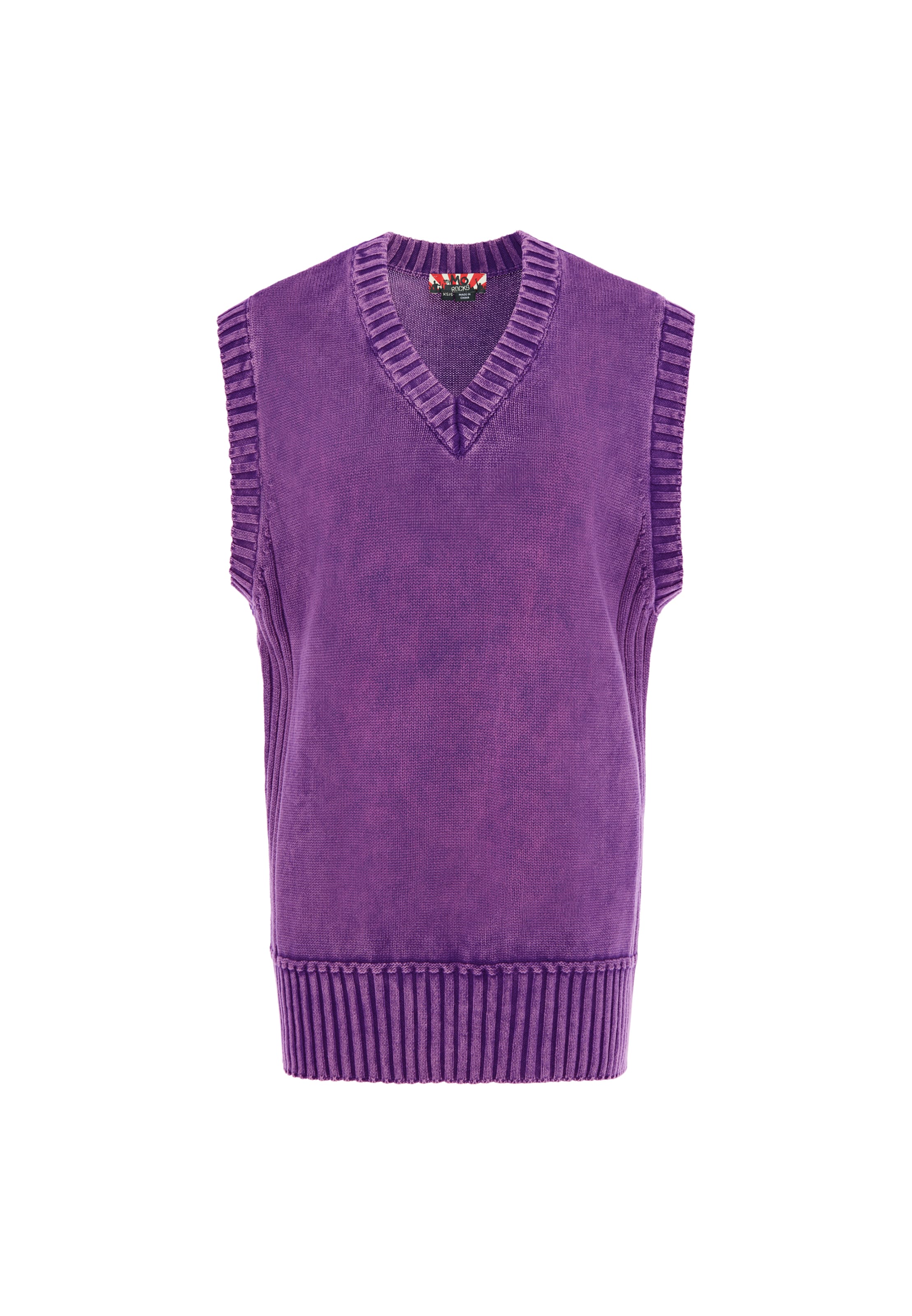 Cardigan myMo ROCKS en violet : devant
