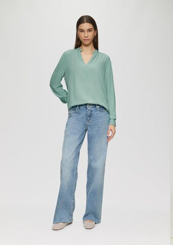 QS Blouse in Groen