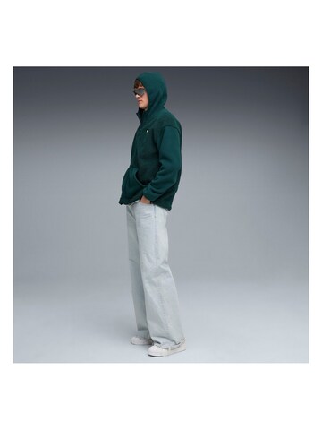 PUMA Sweatjacke 'Ess Elevated Relaxed'‌‌‌‌‌‌‌‌‌ in Grün