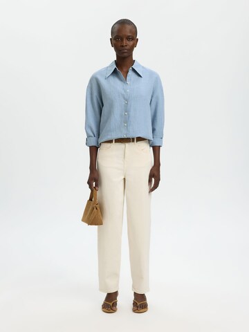 SELECTED Bluse 'SLFCleo' in Blau