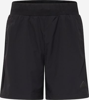 regular Pantaloni sportivi 'Z.N.E.' di ADIDAS SPORTSWEAR in nero: frontale