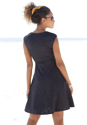 BEACH TIME Sommerkleid in Blau