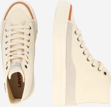 LEVI'S ® High-Top Sneakers 'Square' in Beige