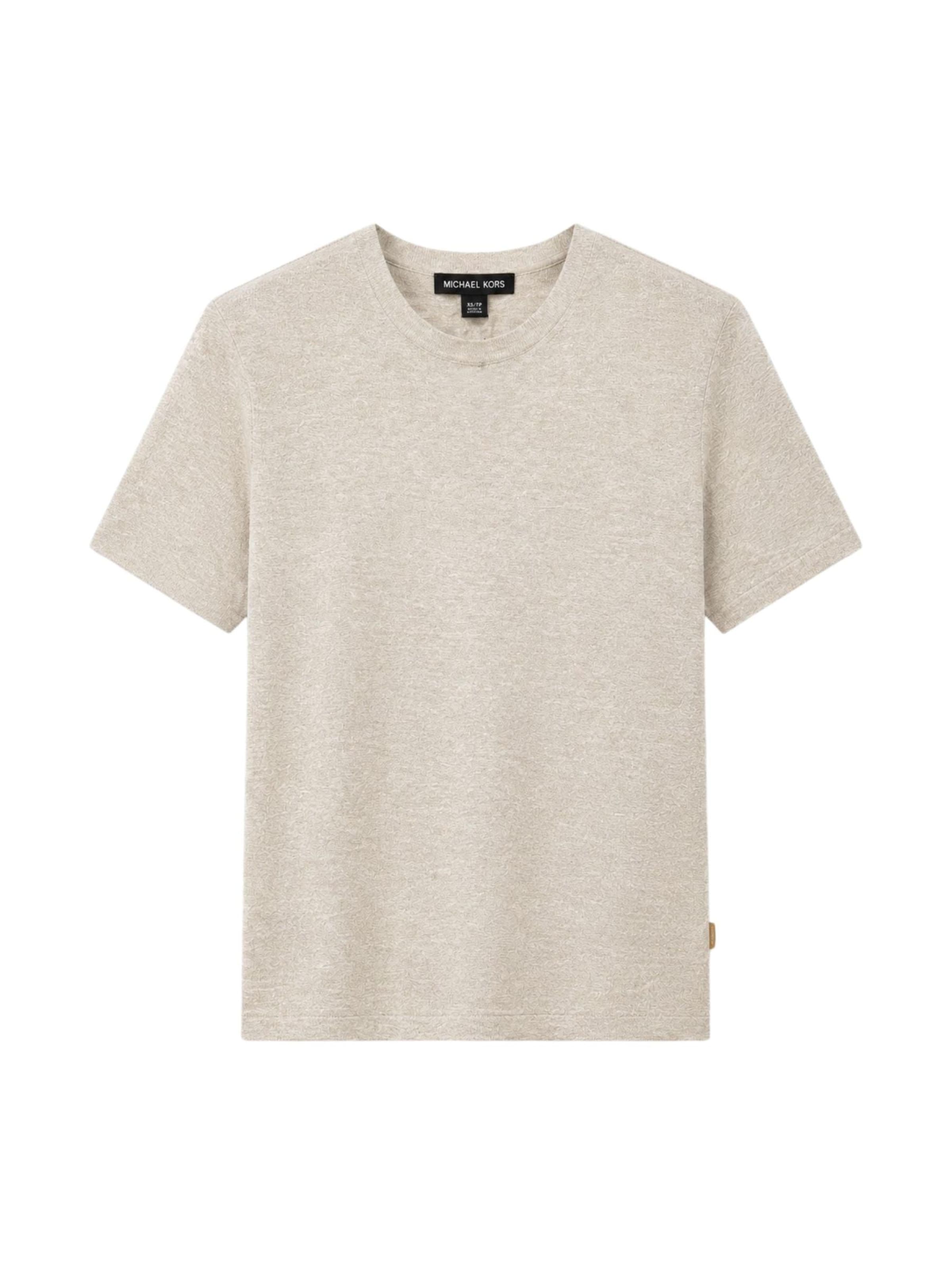 Maglietta 'MICHAEL KORS MAGLIA IN FILO M/M T-SHIRT' di Michael Kors in beige: frontale