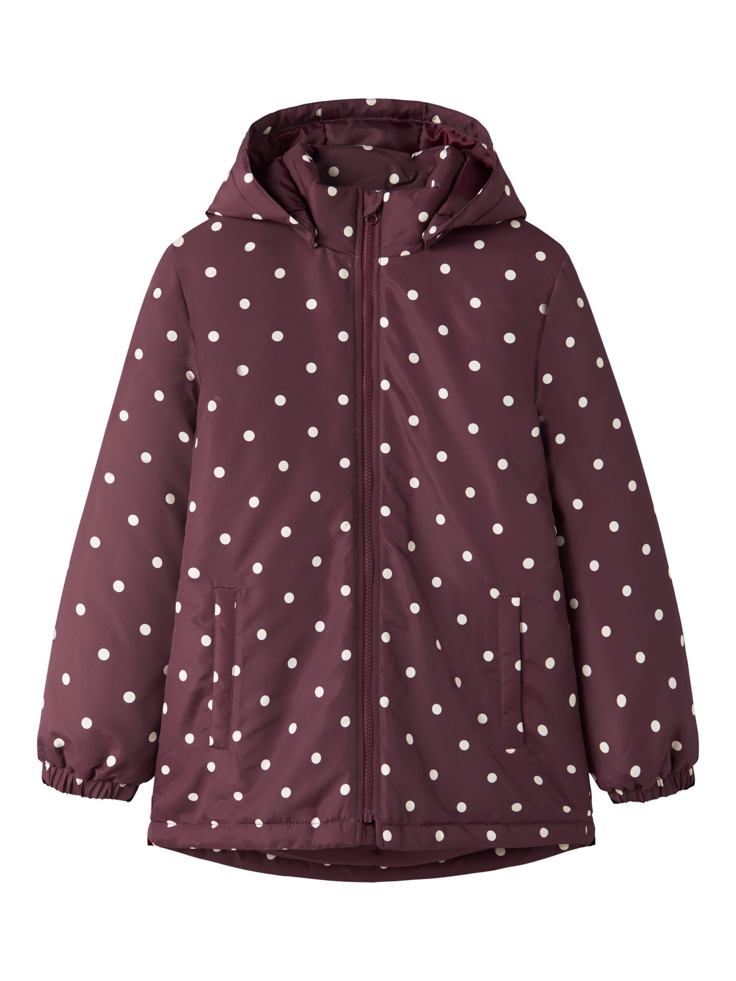 NAME IT - Chaqueta de entretiempo 'NBFMaxi' en lila: frente