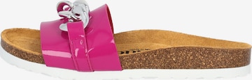 Palado Pantolette 'Gozo' in Pink: Vorderseite