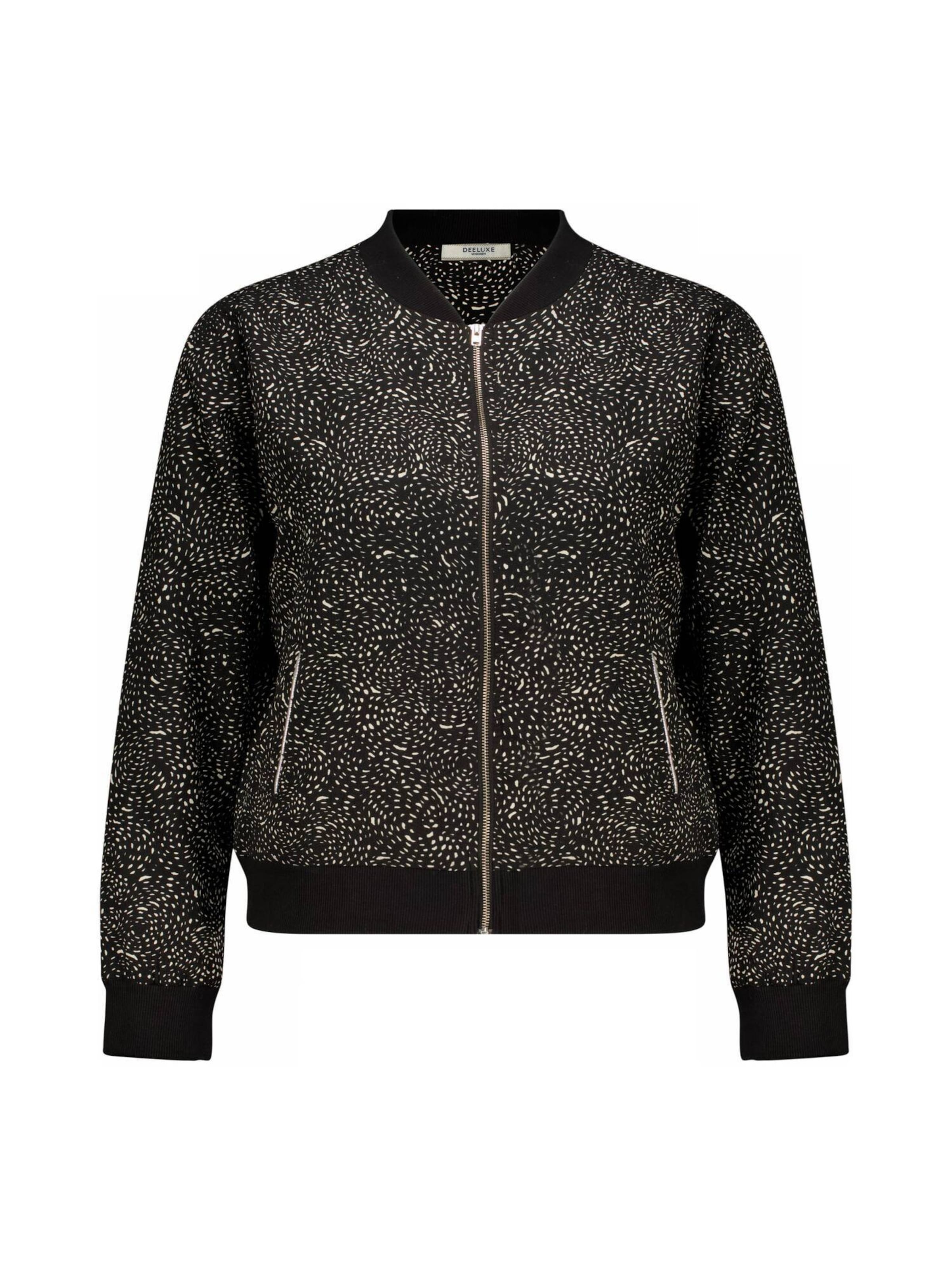 Deeluxe Übergangsjacke in Schwarz: Vorderseite