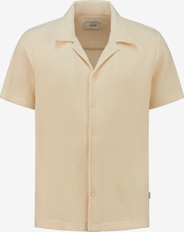 Shiwi - Ajuste confortable Camisa 'DEAN' en beige: frente