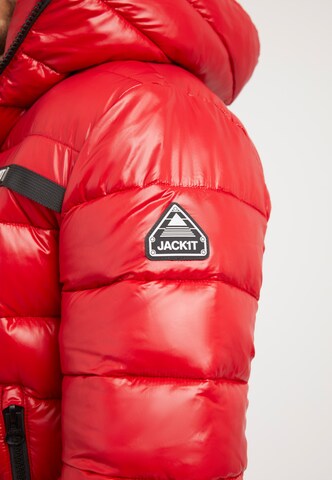 Veste d’hiver JACK1T en rouge