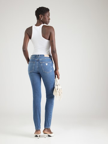 GUESS Skinny Kavbojke '1981' | modra barva