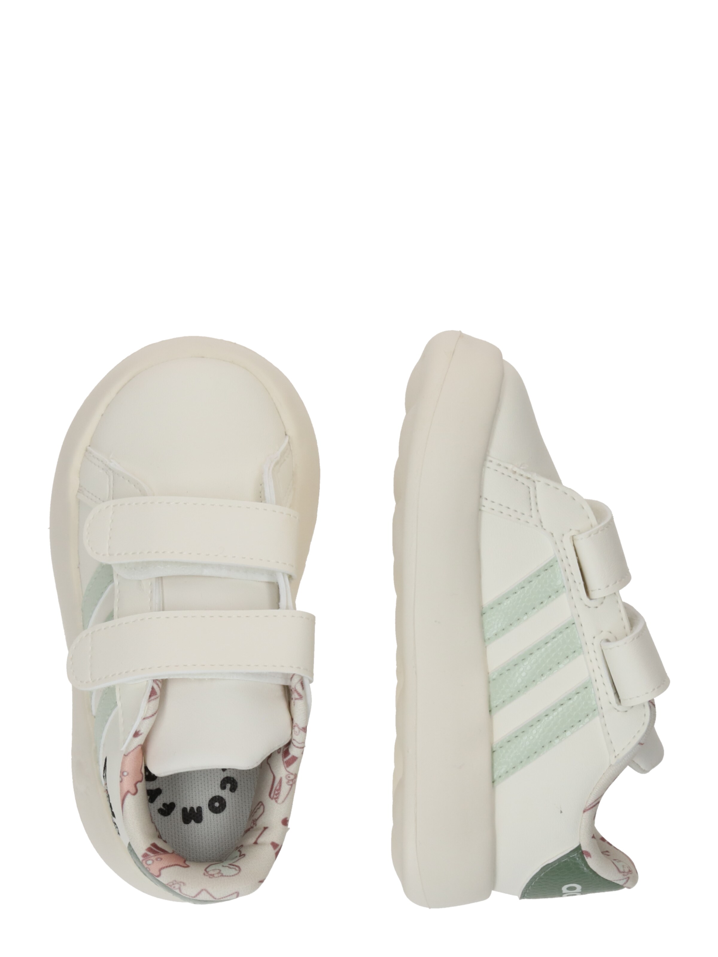 Scarpa sportiva 'GRAND COURT DINO' di ADIDAS SPORTSWEAR in bianco
