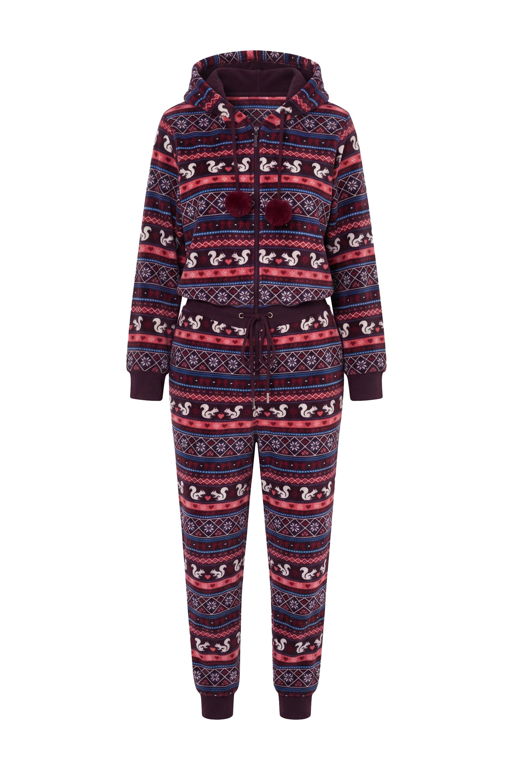 Ulla Popken Leisure suit in Purple: front