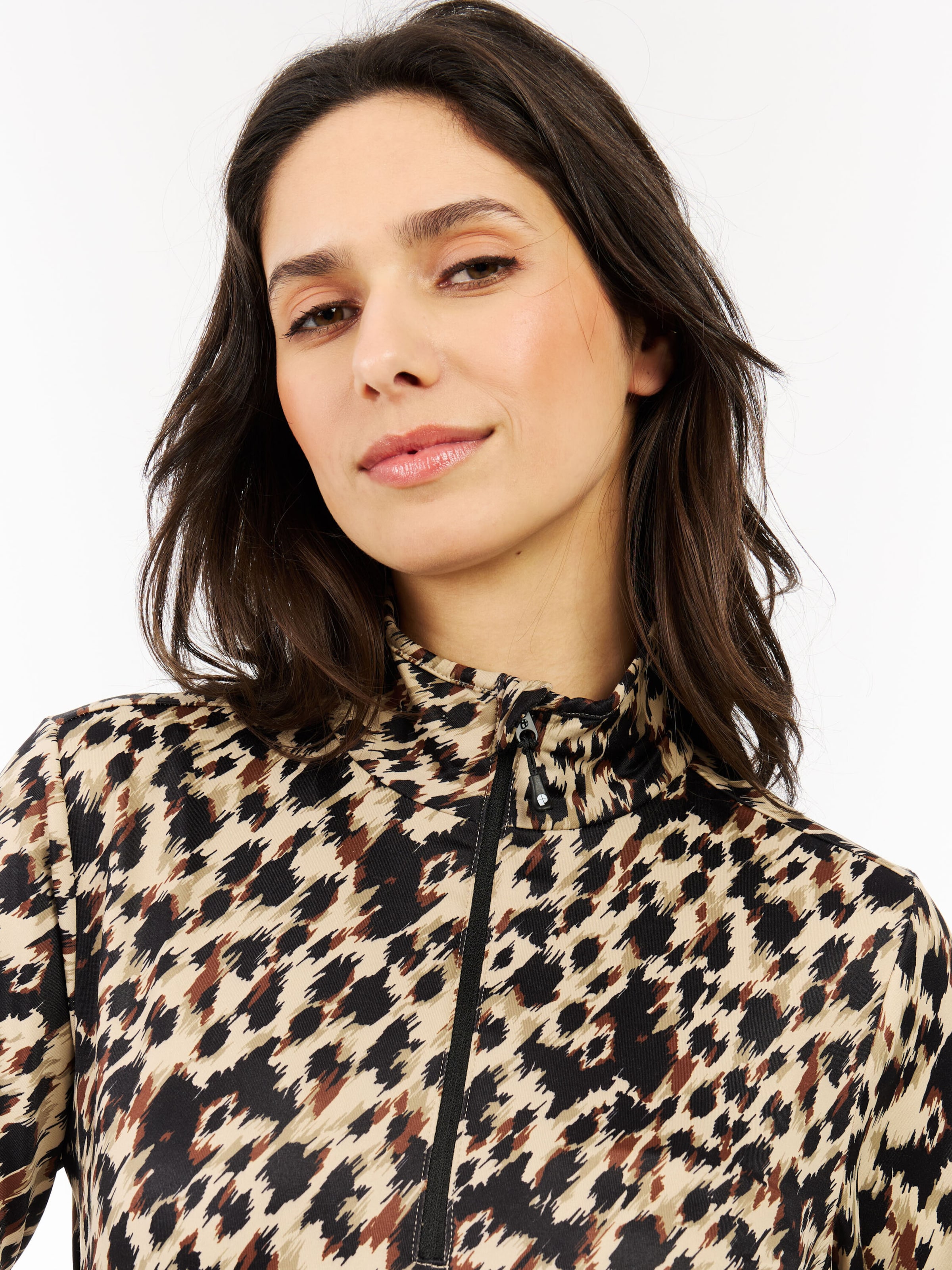 PROTEST Athletic Sweatshirt 'PRTVessy' in Brown