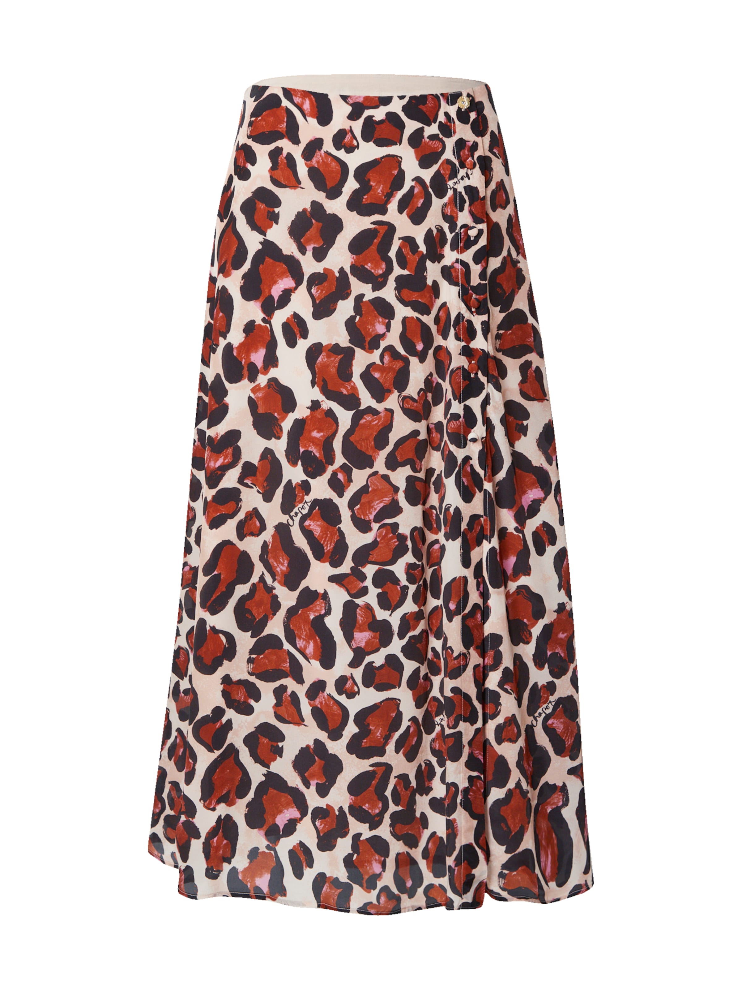 Fabienne Chapot Rok 'Lila' in Bruin: voorkant