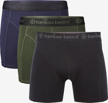 Bamboo basics Boxershorts 'Rico' in Blau: Vorderseite