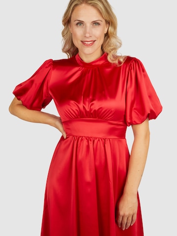 Robe de cocktail KLEO en rouge