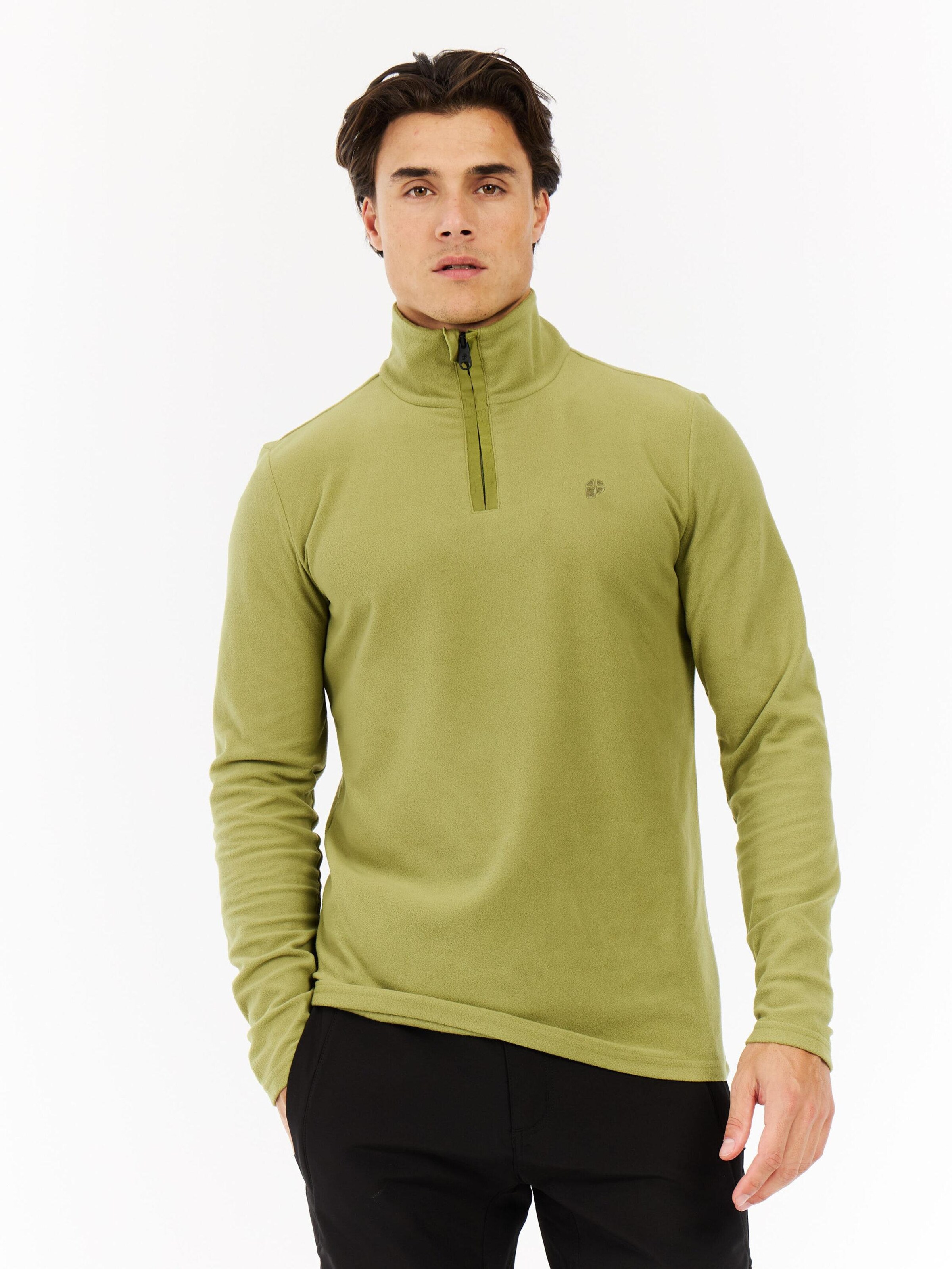 PROTEST Sportsweatshirt 'PRTReperfecto' in Groen: voorkant