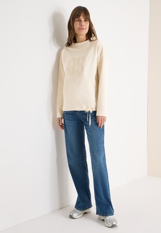 CECIL Sweatshirt in Beige