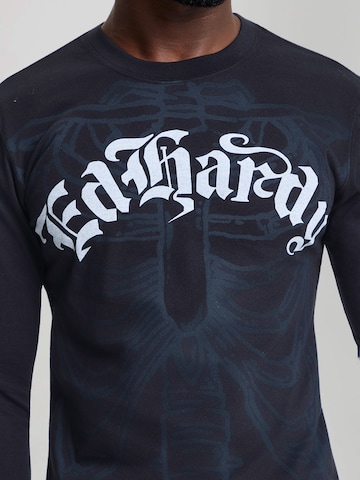 Ed Hardy Tričko – černá: přední strana