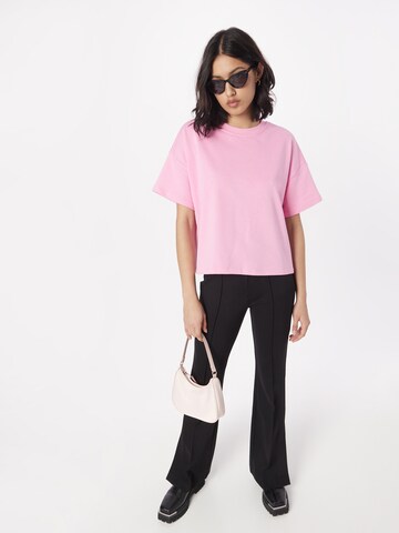 Sweat-shirt 'CHILLI' PIECES en rose