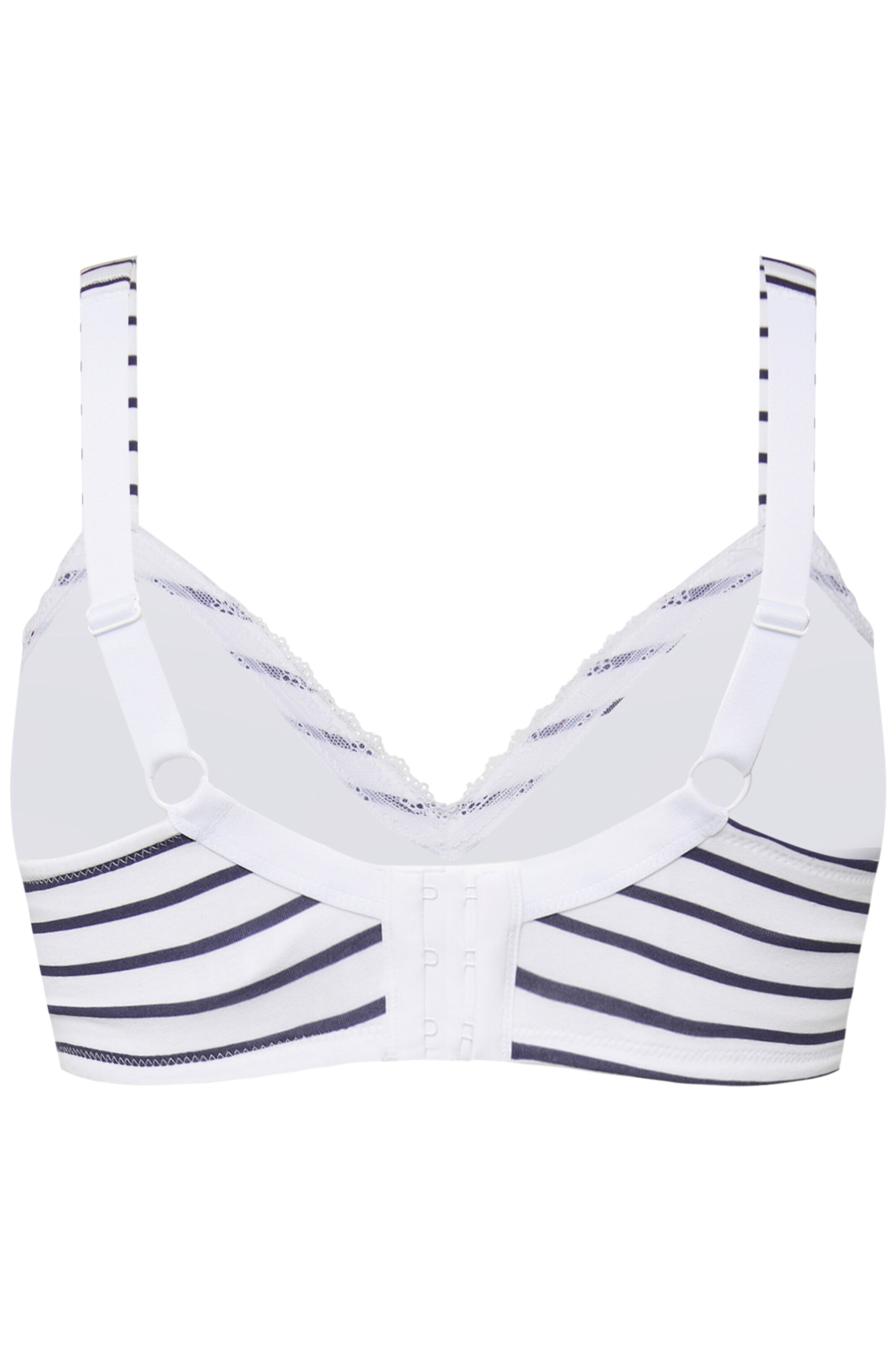 Ulla Popken T-shirt BH in Wit