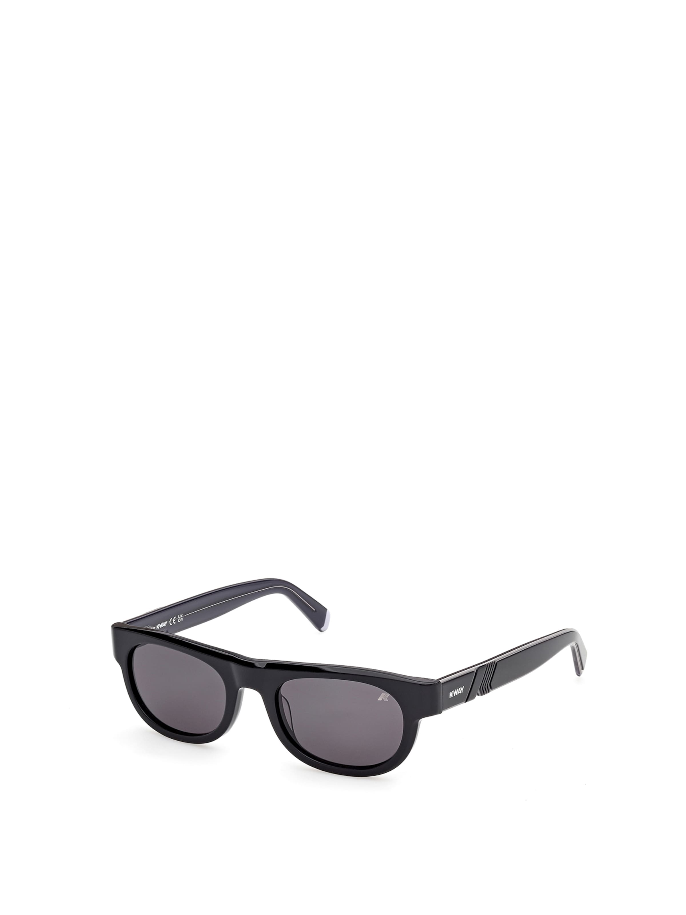 K-Way Sunglasses in Black: front