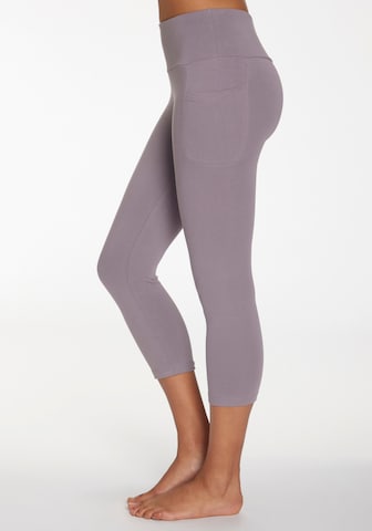 Skinny Pantalon de sport LASCANA ACTIVE en violet