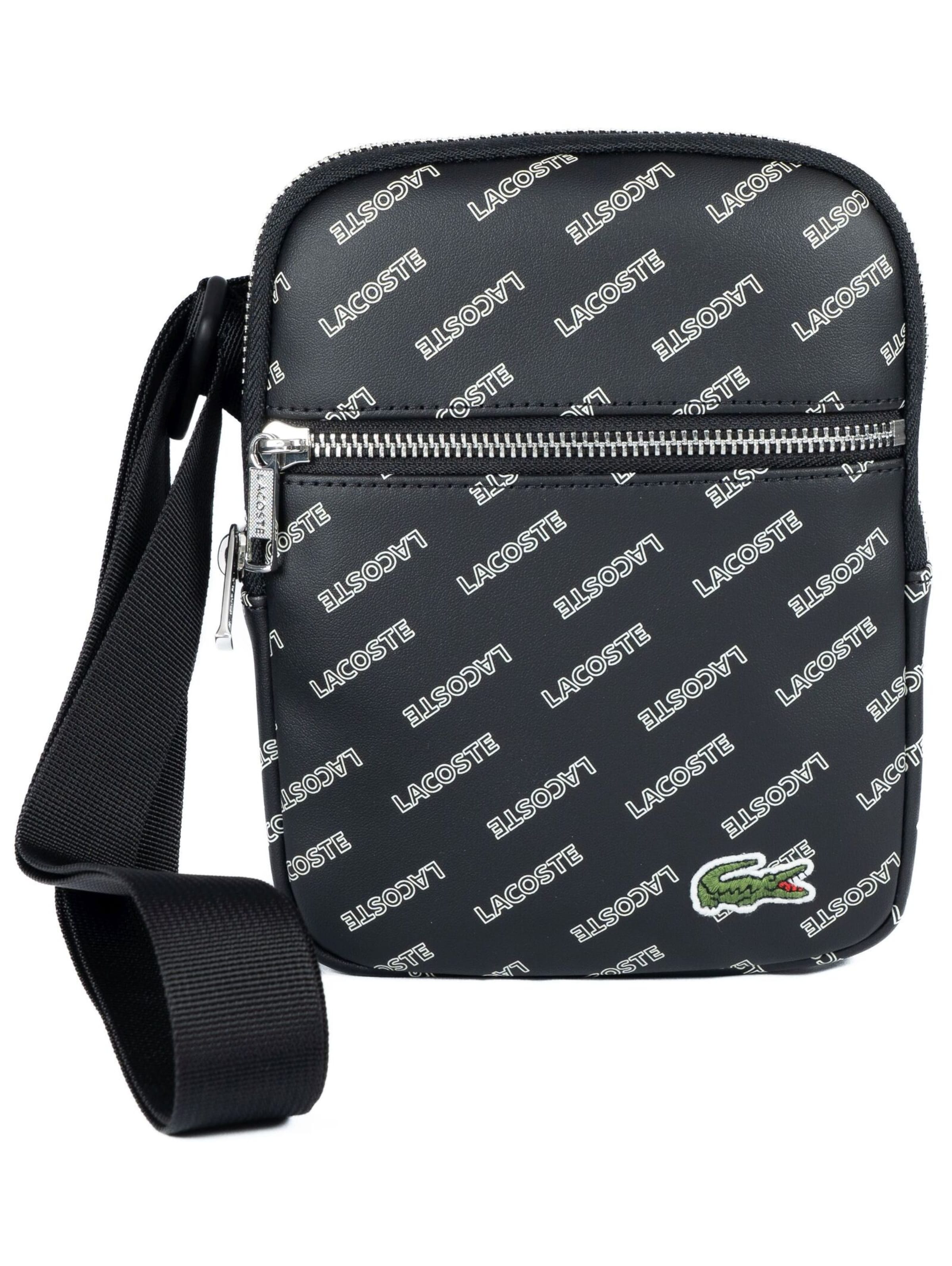 Borsa a tracolla di LACOSTE in nero