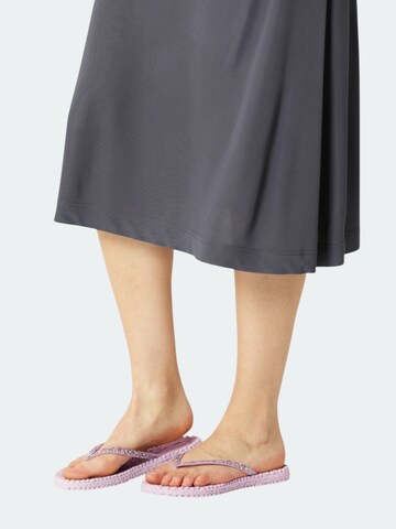 ILSE JACOBSEN T-bar sandals 'Cheerful 03G' in Pink: front