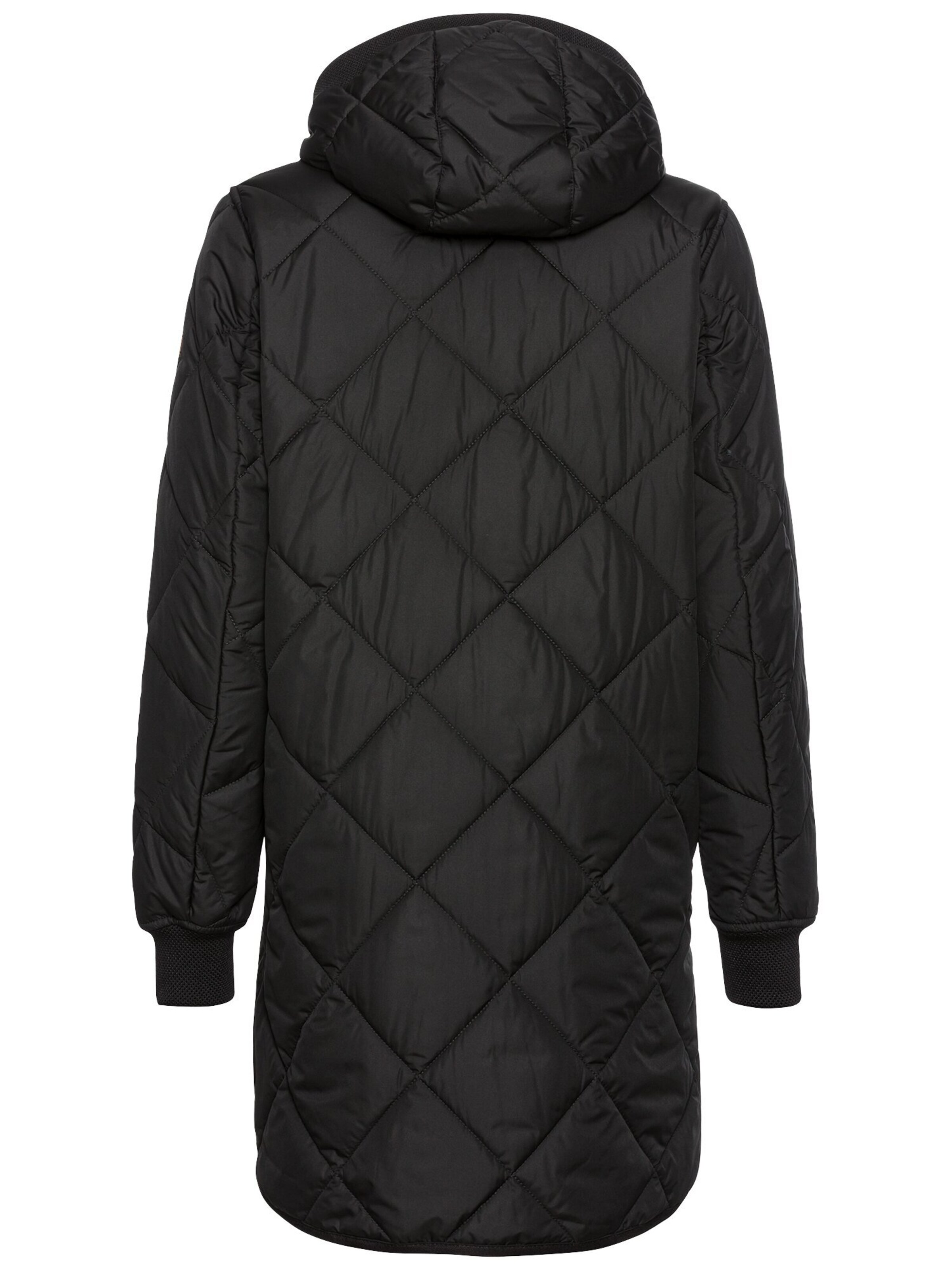 CAMEL ACTIVE Steppmantel in Schwarz