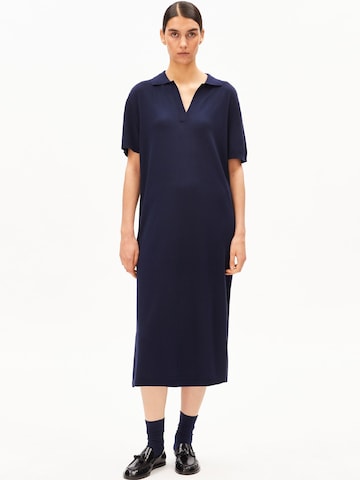 Robes en maille ARMEDANGELS en bleu