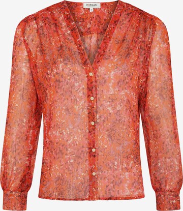 Camicia da donna di Morgan in rosso: frontale