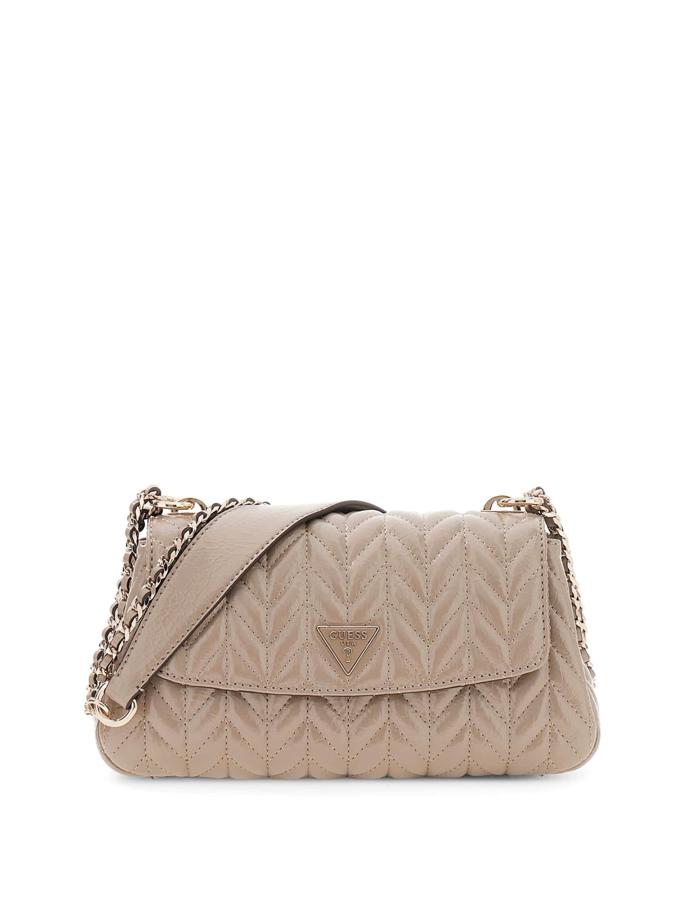 GUESS Crossbody Bag 'Cheryl' in Beige: front