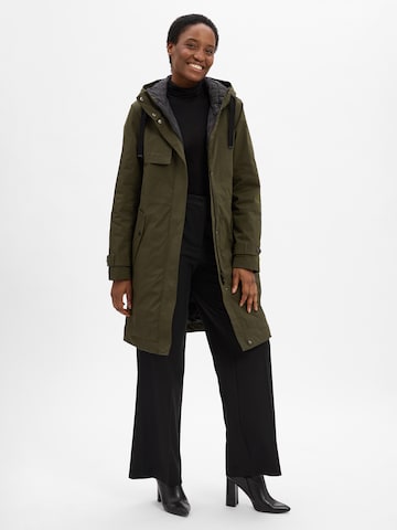 Fuchs Schmitt Funktionsmantel in Grün: Vorderseite