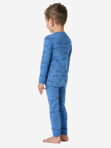 SCHIESSER - Pijama 'Boys World' en azul