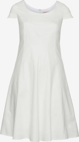 SHEEGO Cocktail Dress in White: front