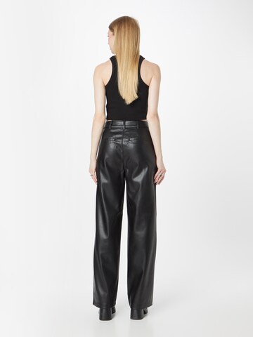 River Island Voľný strih Nohavice - Čierna