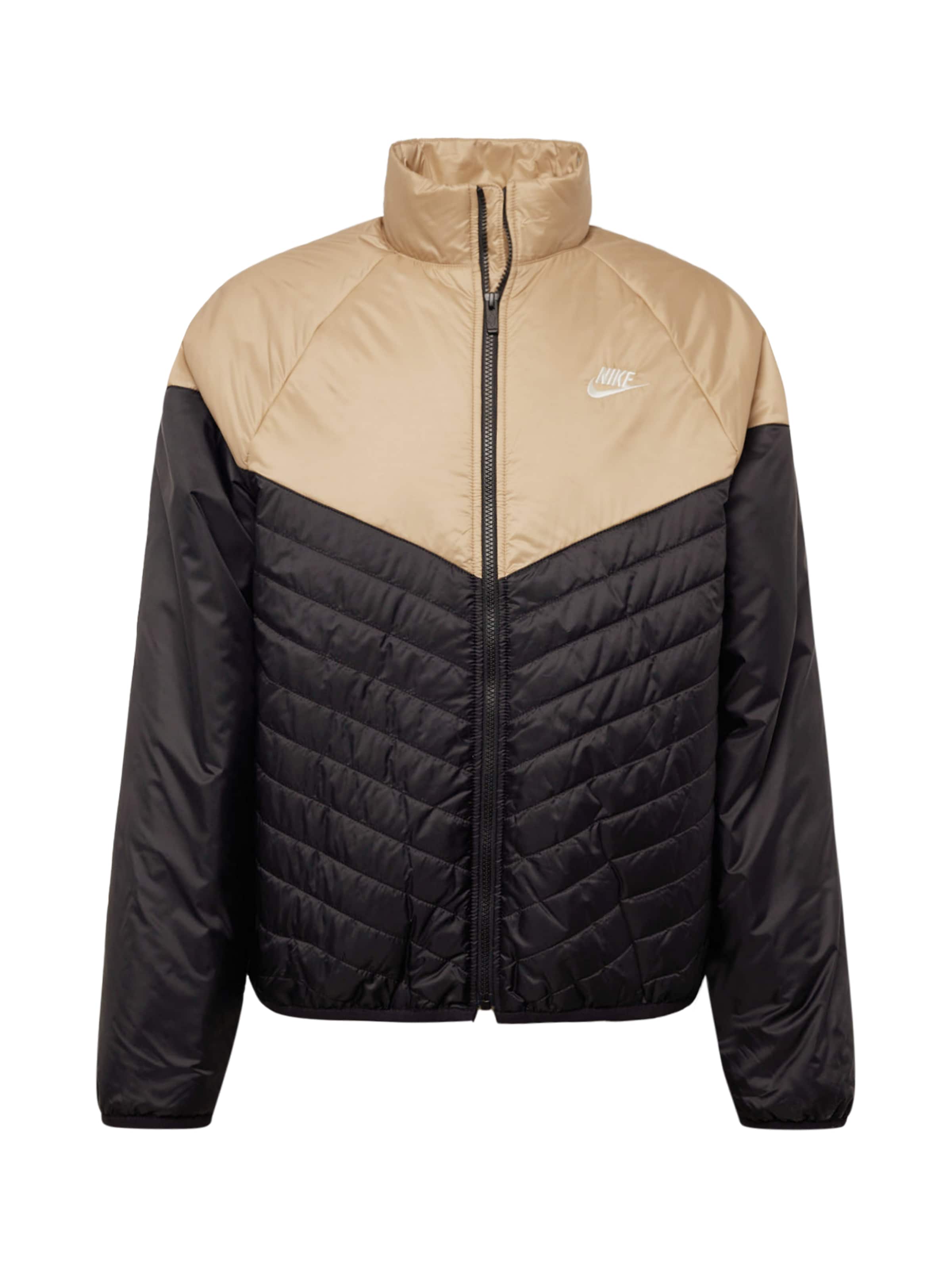 Nike Sportswear Преходно яке в черно: отпред