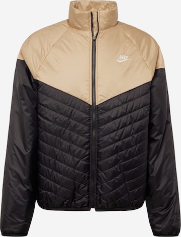 Veste mi-saison Nike Sportswear en noir : devant