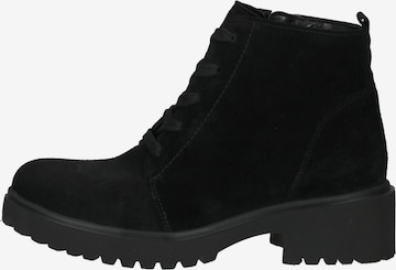 WALDLÄUFER Lace-Up Ankle Boots in Black