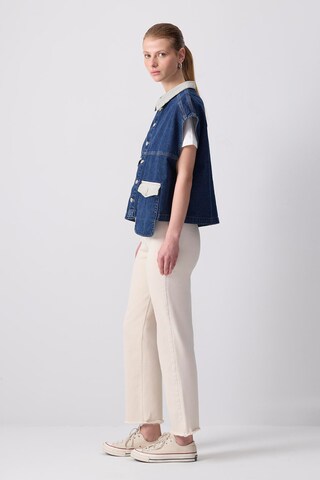 Touche Prive Vest in Blue